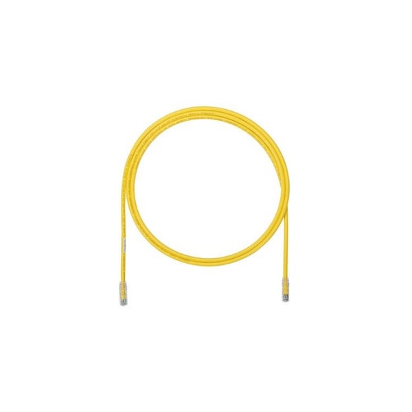 Panduit CBL ASSY MOD 23-4PR STRANDED, CAT6A IP10 T568A/B YELLOW, 46FT UTP6A46YL
